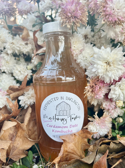Cardamom Date Kombucha