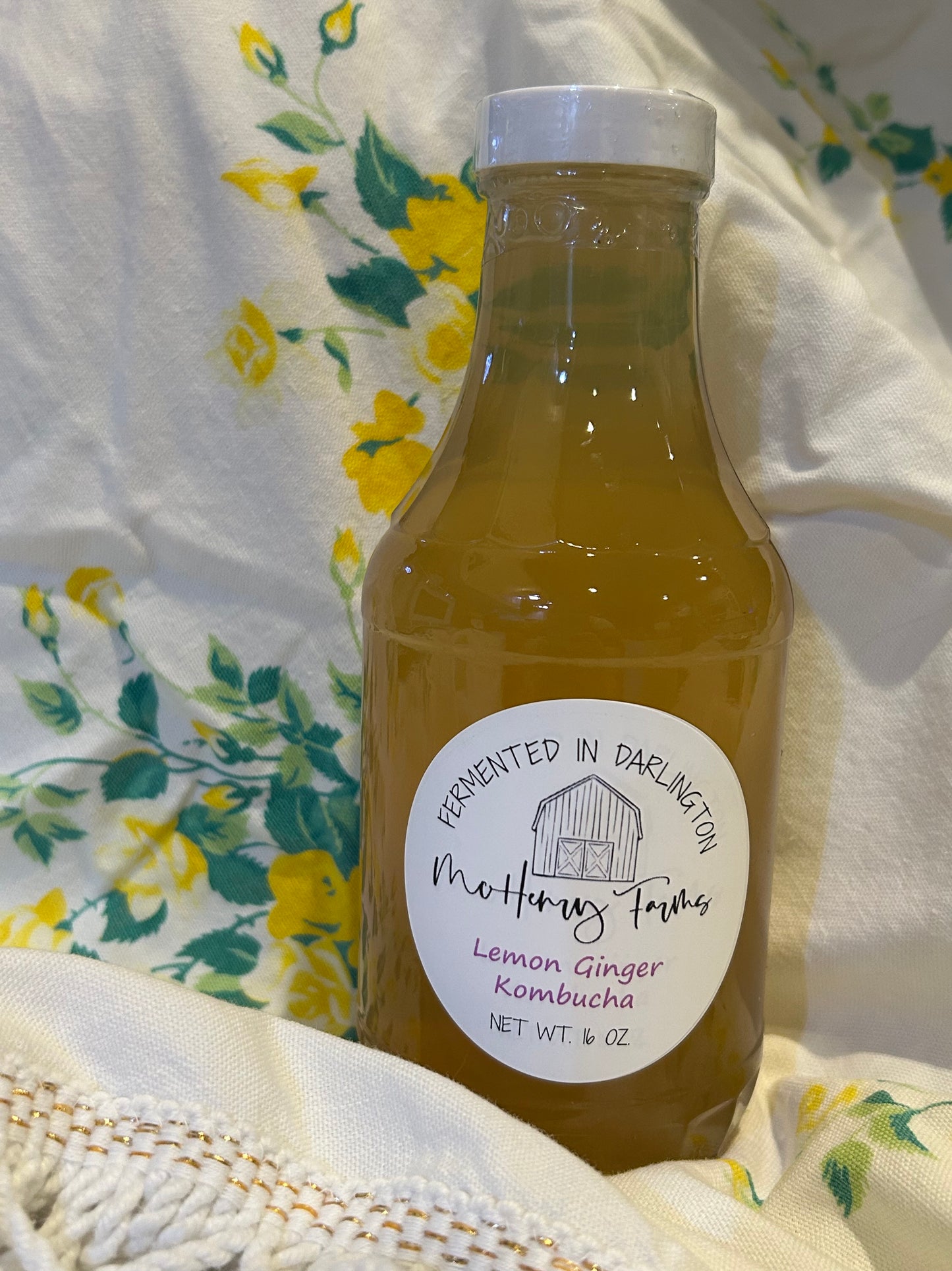 Lemon Ginger Kombucha