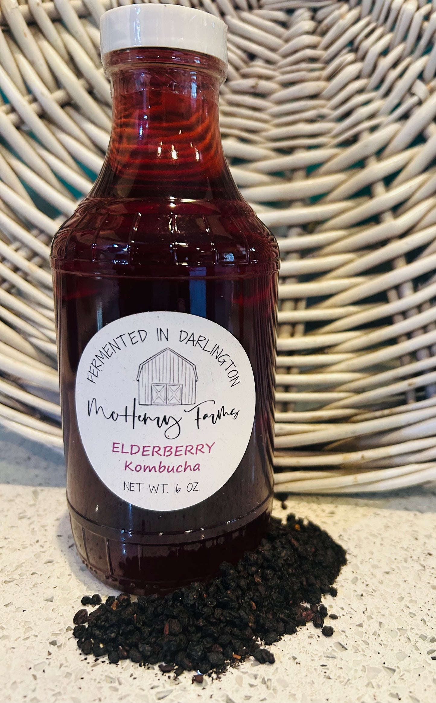 Elderberry Kombucha